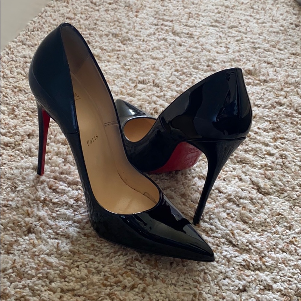 Patent Black So Kate Christian Louboutin